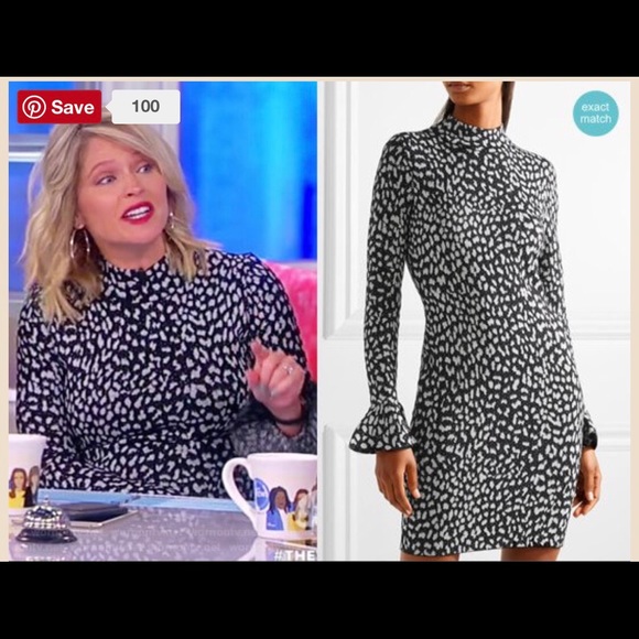 NWT Michael Kors Metallic Cheetah Dress sz XL - Picture 2 of 7